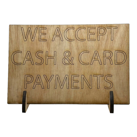 Payment Method Sign