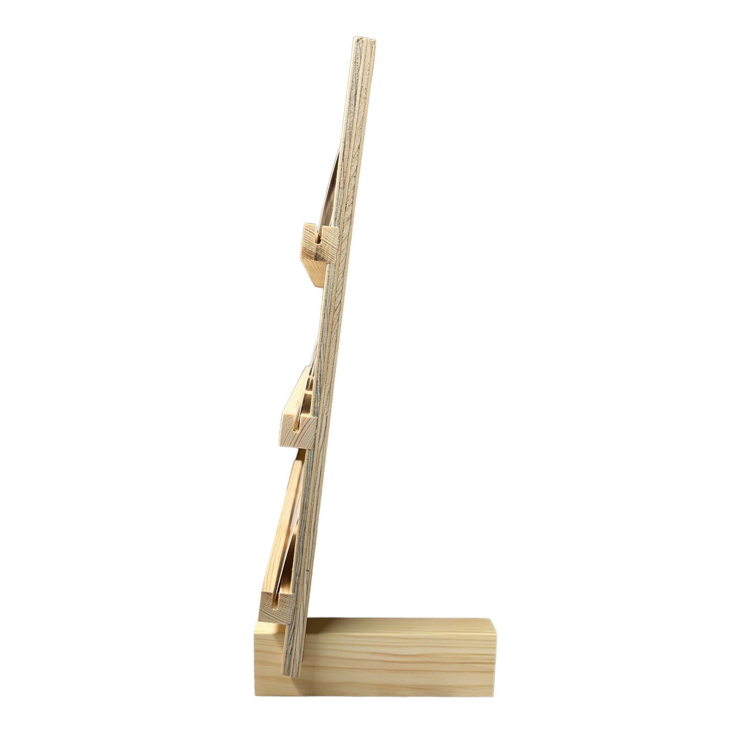 Grooved Card Backed Product Display Plywood Earring Card Display