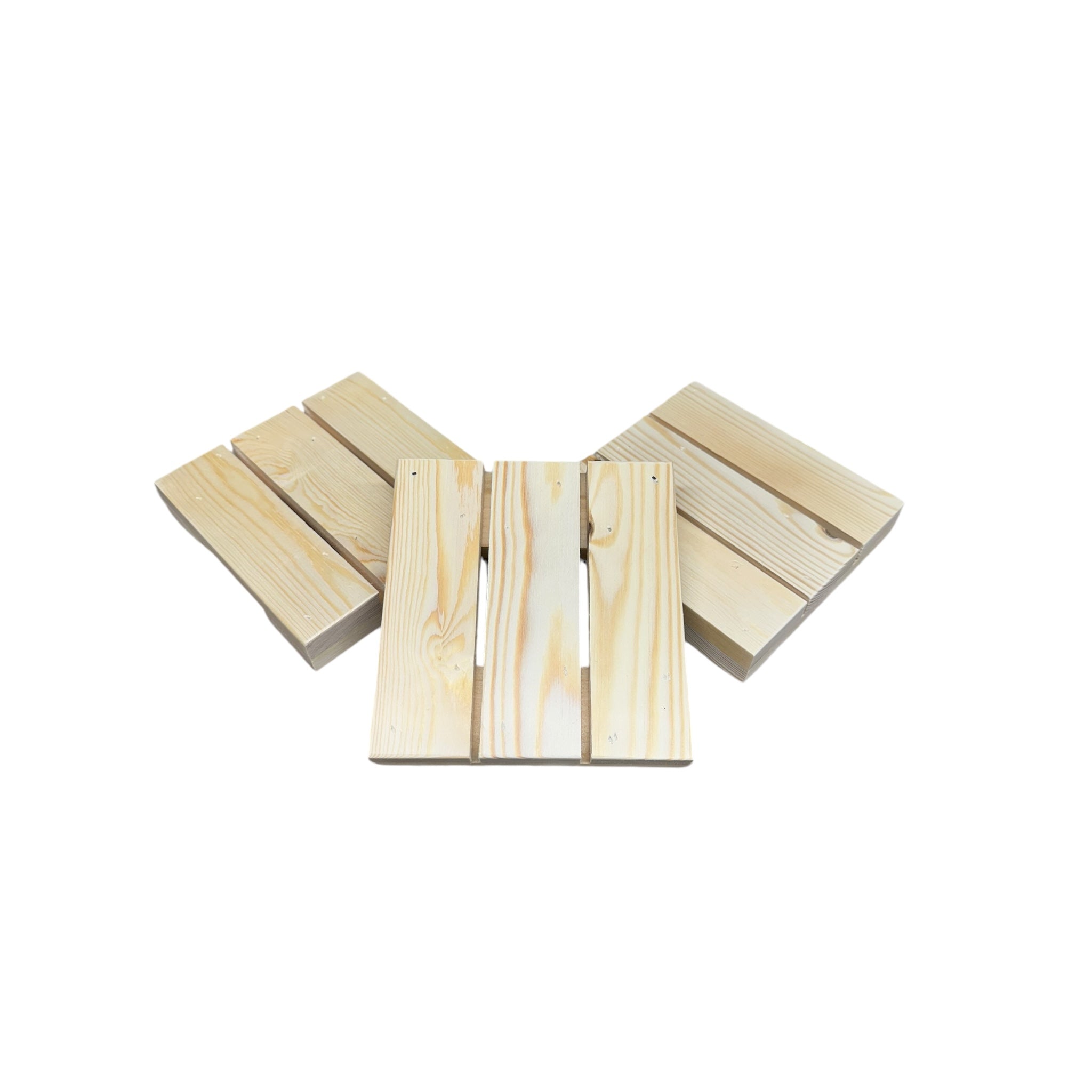 Mini Wooden Pallets Set Of 3 – Saw It Love It