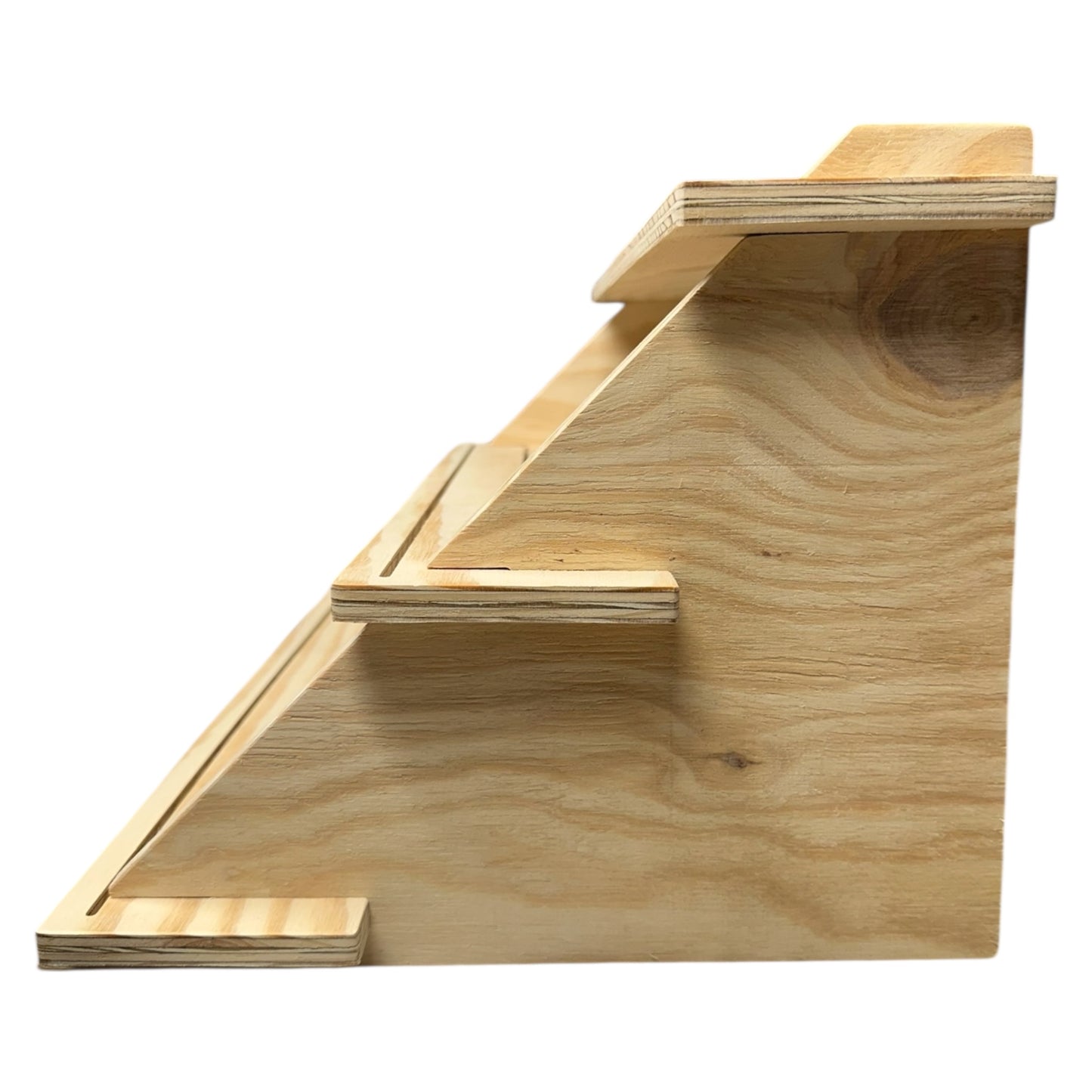 3 Tier Grooved Collapsible Display Stand Craft Fair Shop Display