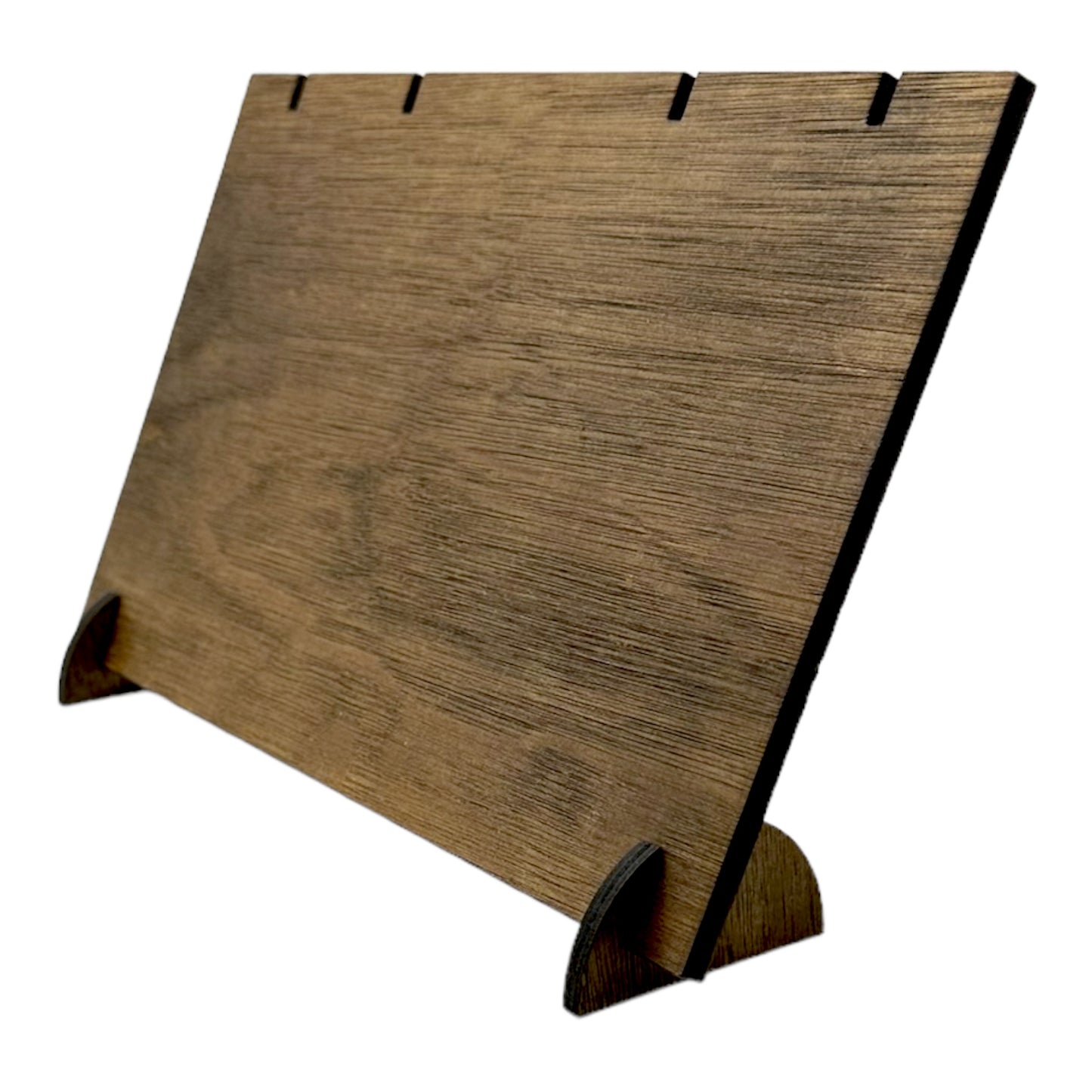 Plywood Necklace Display Rectangle Collapsible
