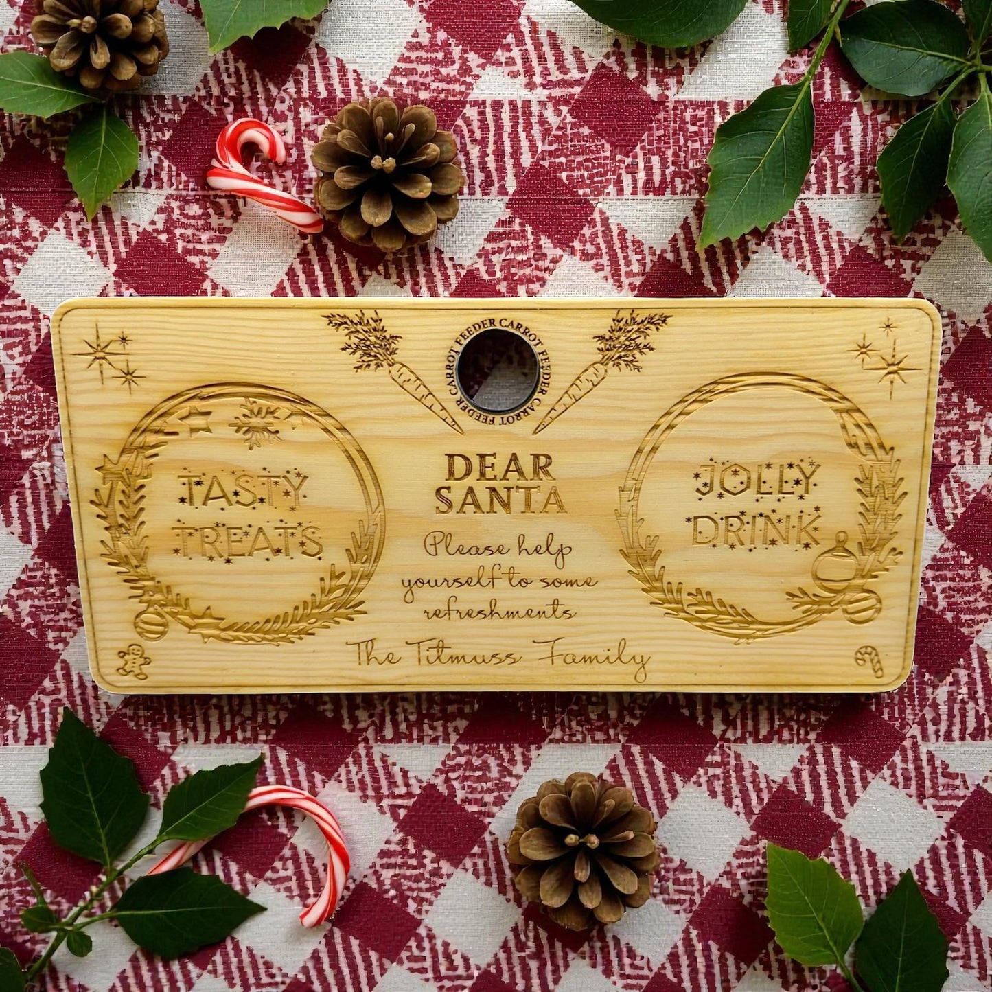 Custom Christmas Eve Board | Family Christmas Keepsake Gift