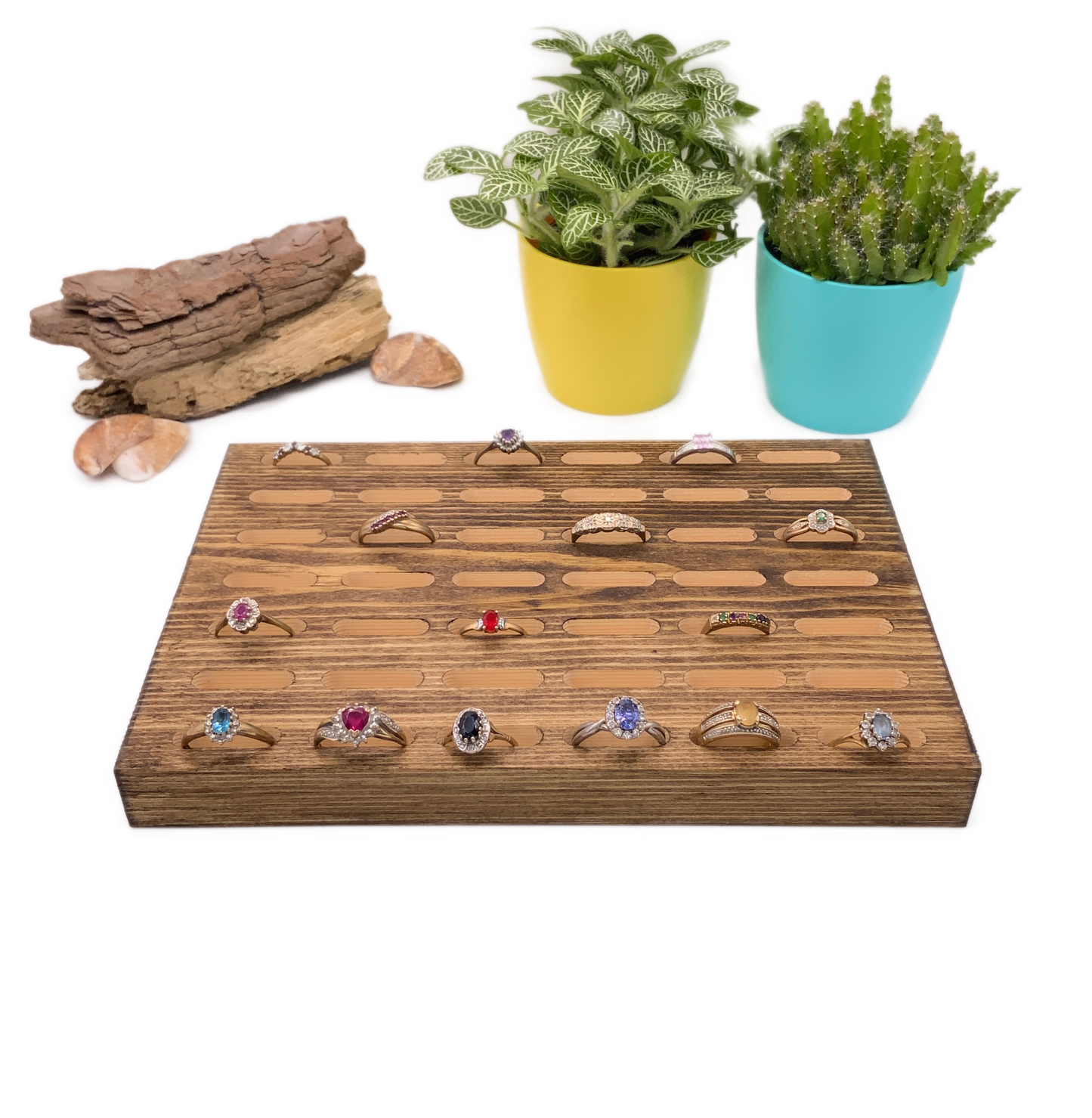 wooden ring tray