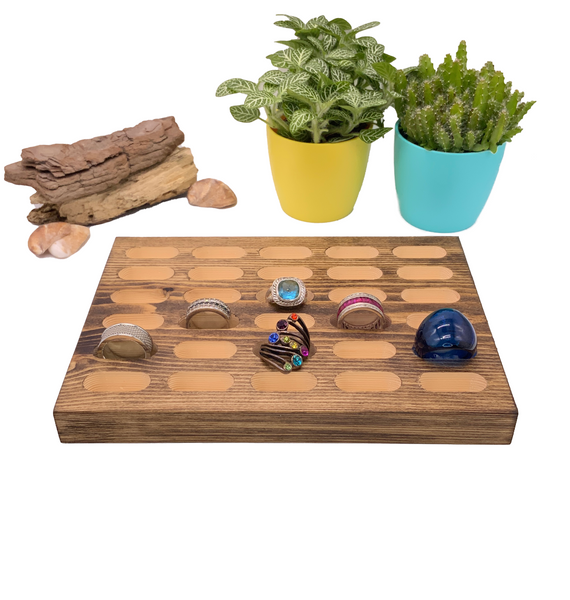 wooden ring tray