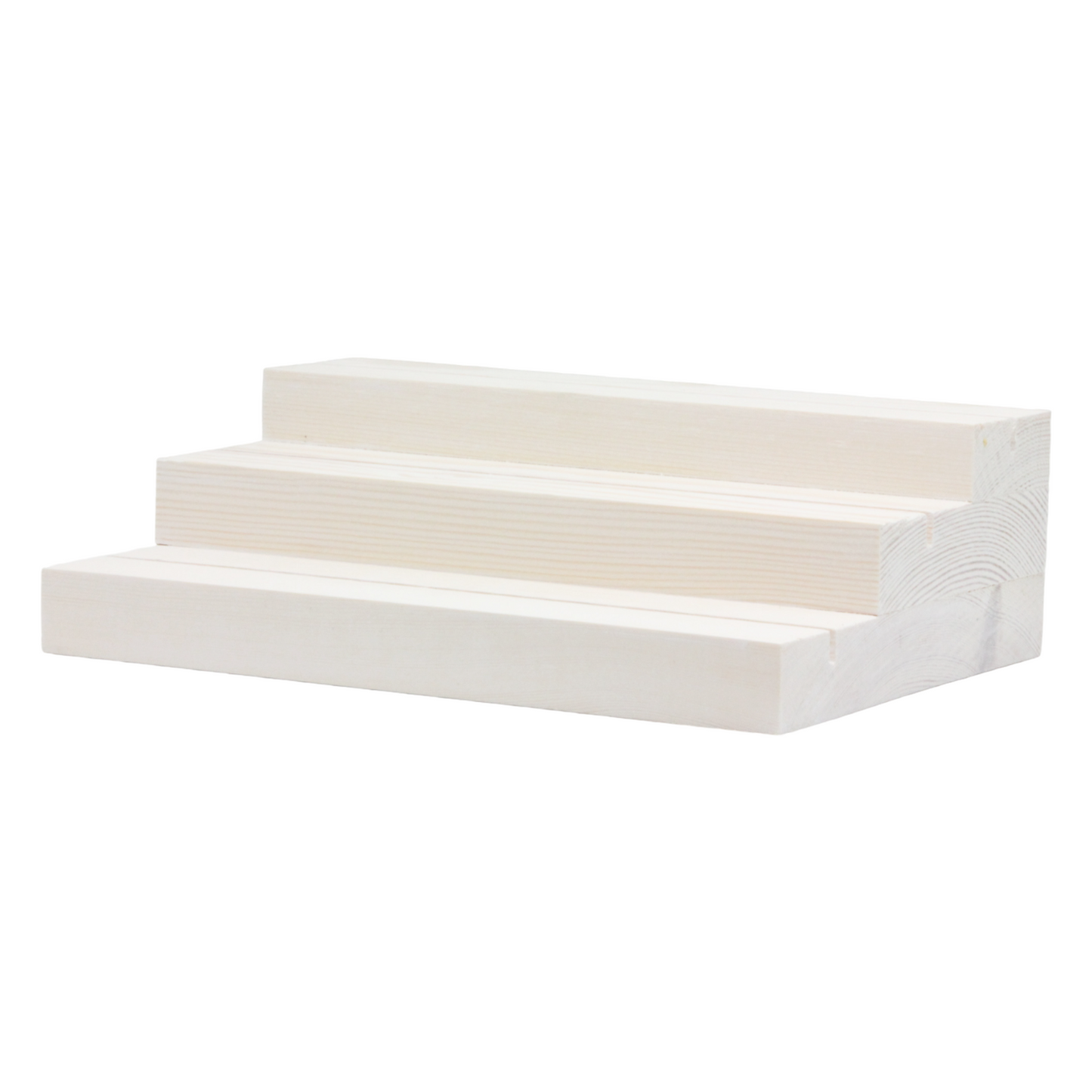 3 tier grooved display