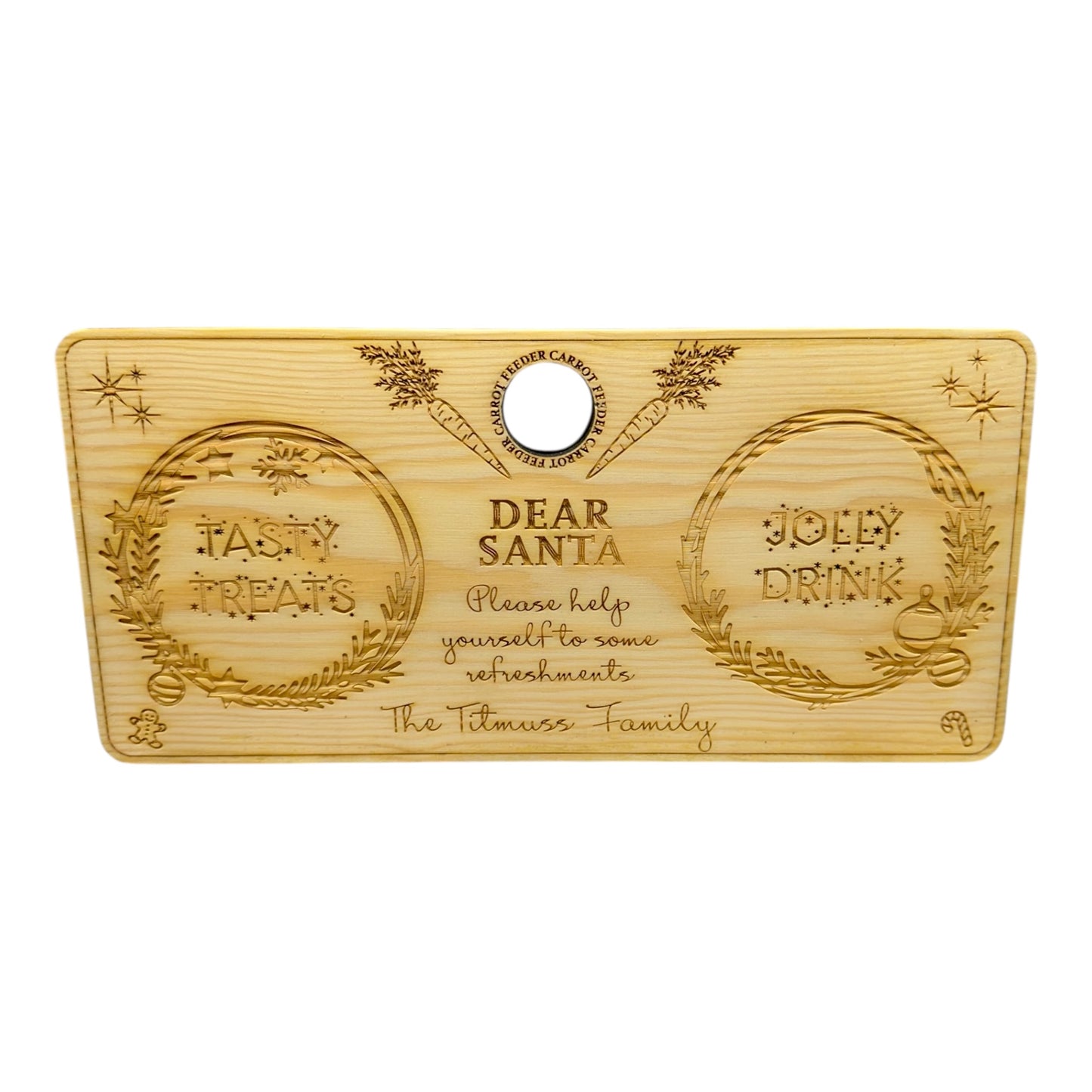 Custom Christmas Eve Board | Family Christmas Keepsake Gift