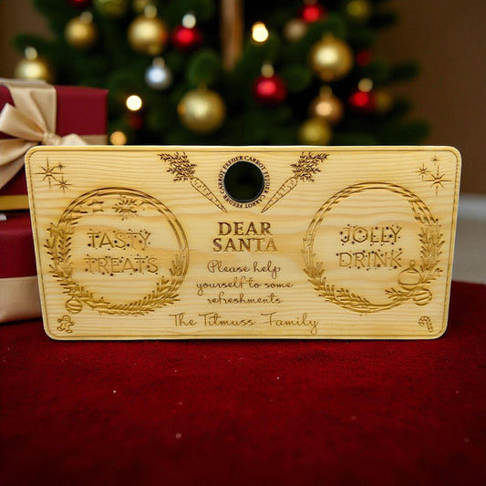 Custom Christmas Eve Board | Family Christmas Keepsake Gift