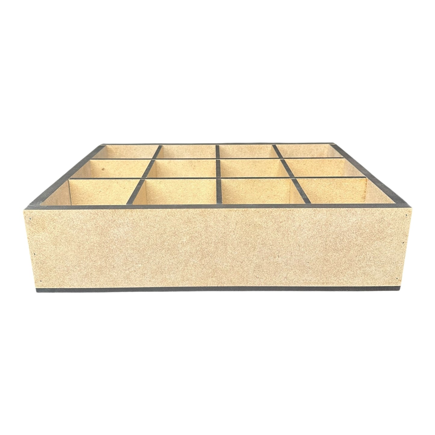 MDF Storage Display Tray With Dividers