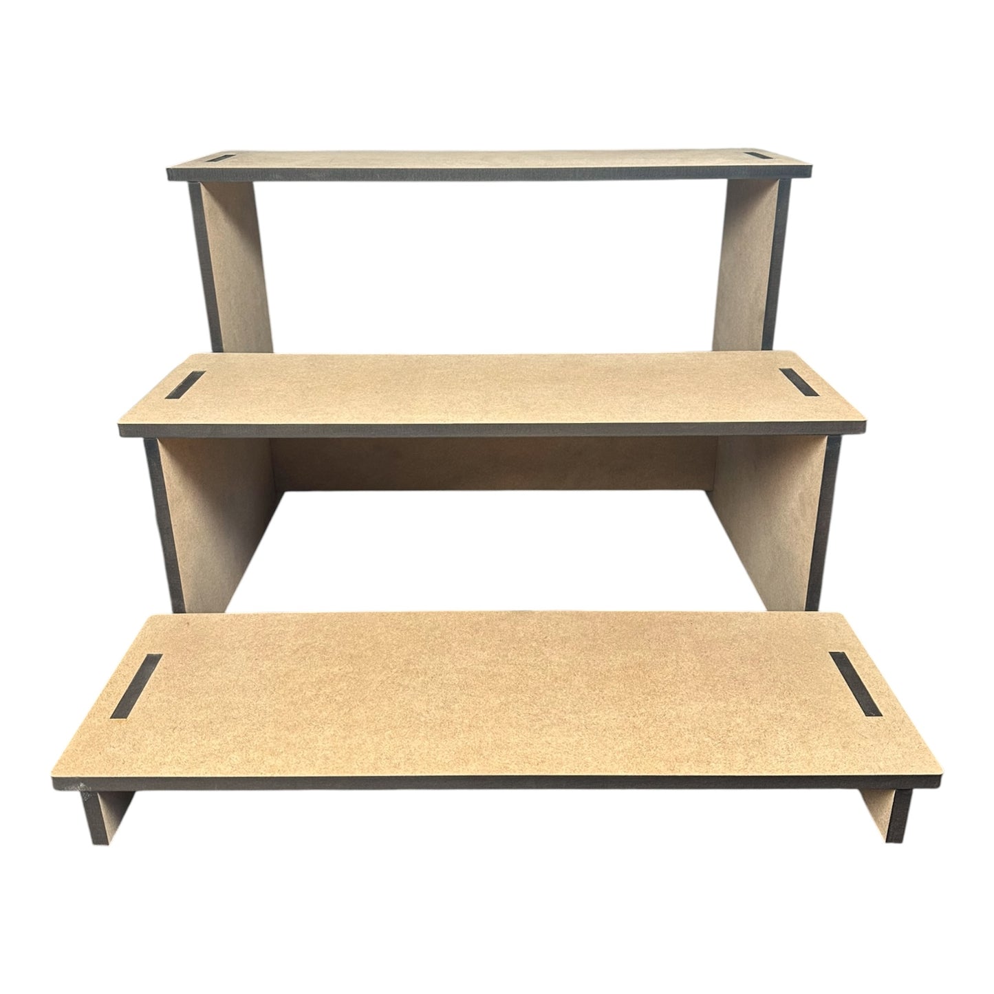 Multiple Tier 12mm MDF Collapsible Display Stand 20cm Deep Shelves | Craft Fair Shop Display