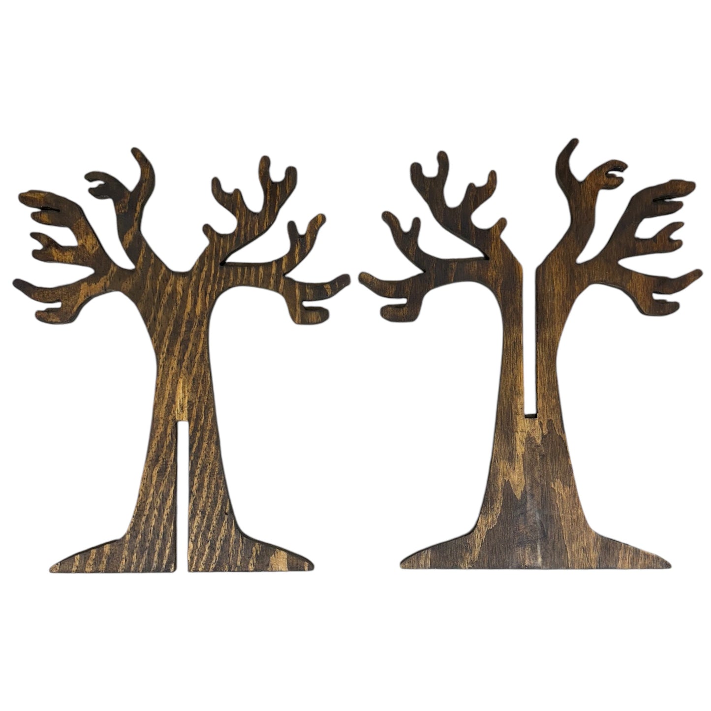 Plywood Tree Necklace Stand Jewellery Display