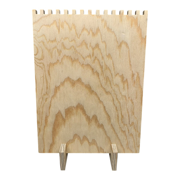 Multi-groove Wooden Necklace Display | Necklace stand