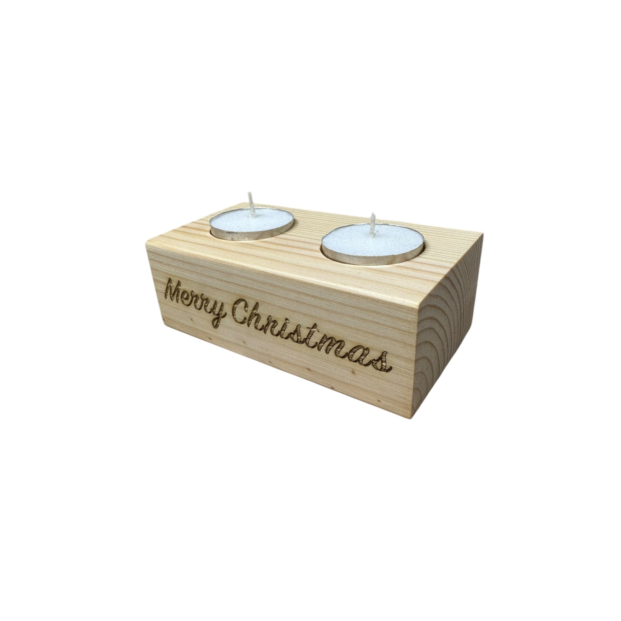 Merry Christmas Tea Candle