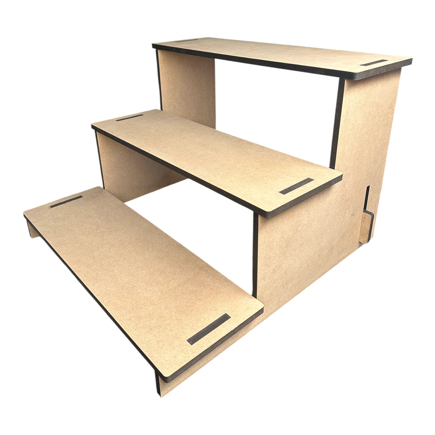 Multiple Tier 12mm MDF Collapsible Display Stand 20cm Deep Shelves | Craft Fair Shop Display