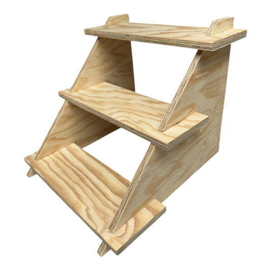 3 Tier Collapsible Display Stand Craft Fair Shop Display