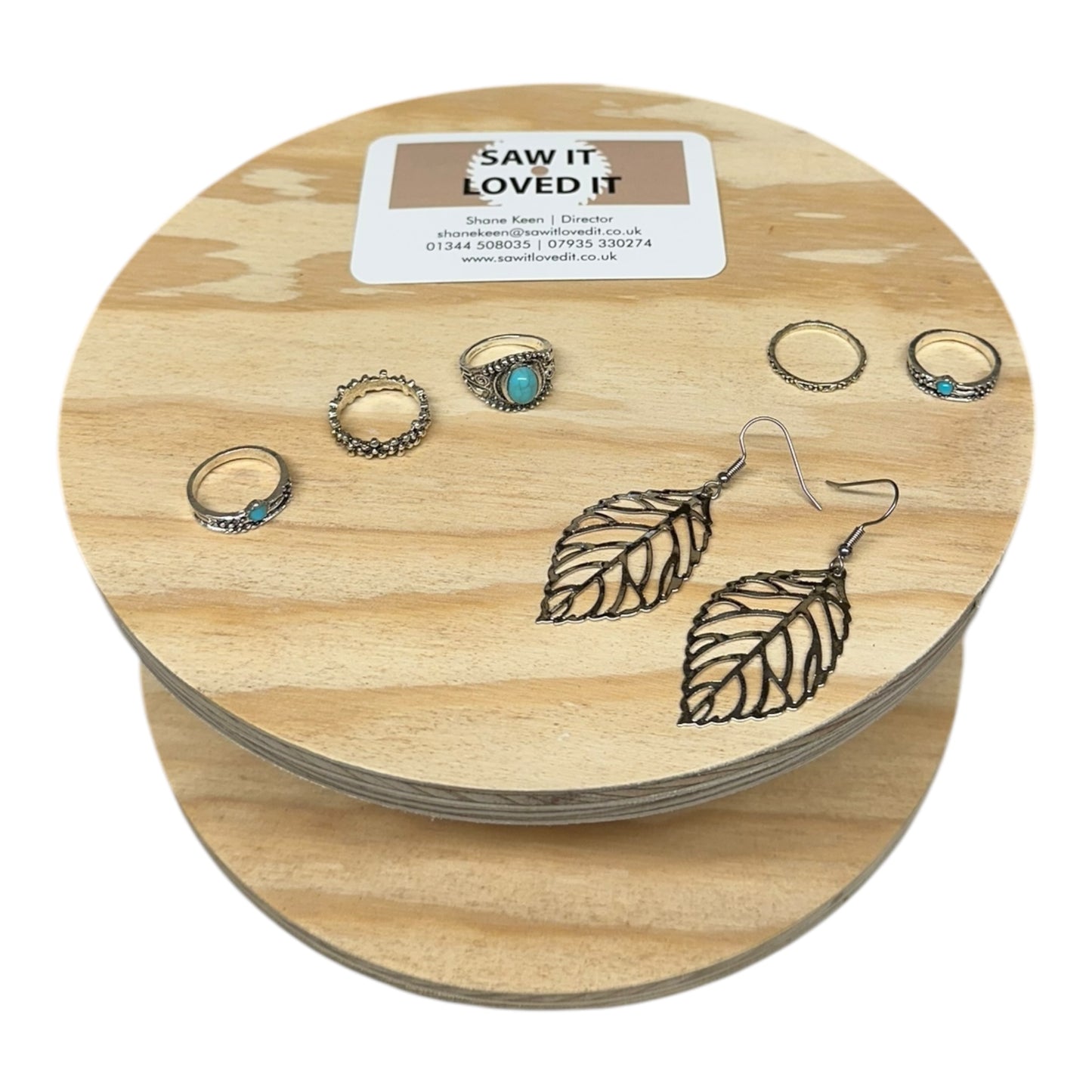 Collapsible Circular Tabletop Display