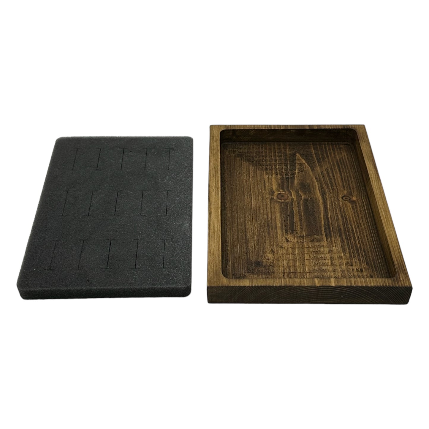 Ring Tray With Foam Insert Holds 15 Rings