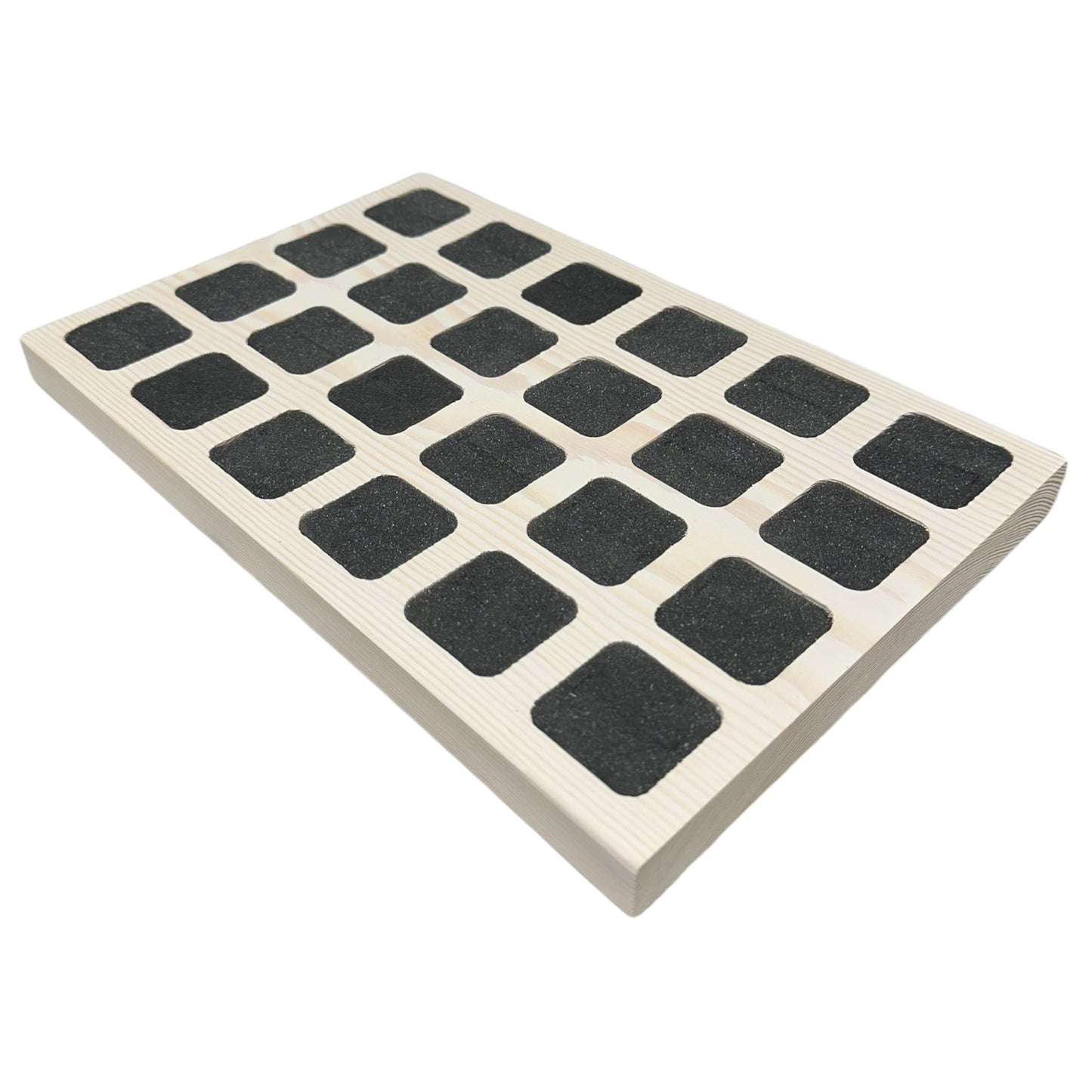 Ring display with foam inserts