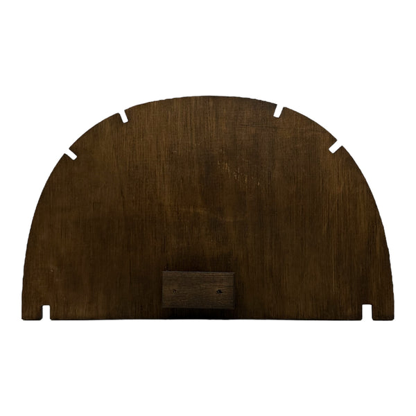 Plywood Necklace Display Round Collapsible
