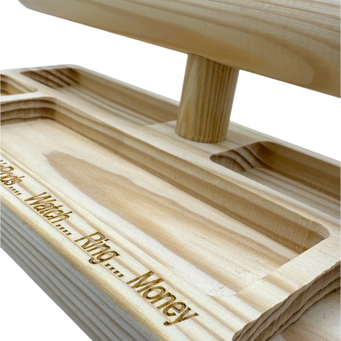 Personalised Catch All tray With Watch And Bracelet Storage