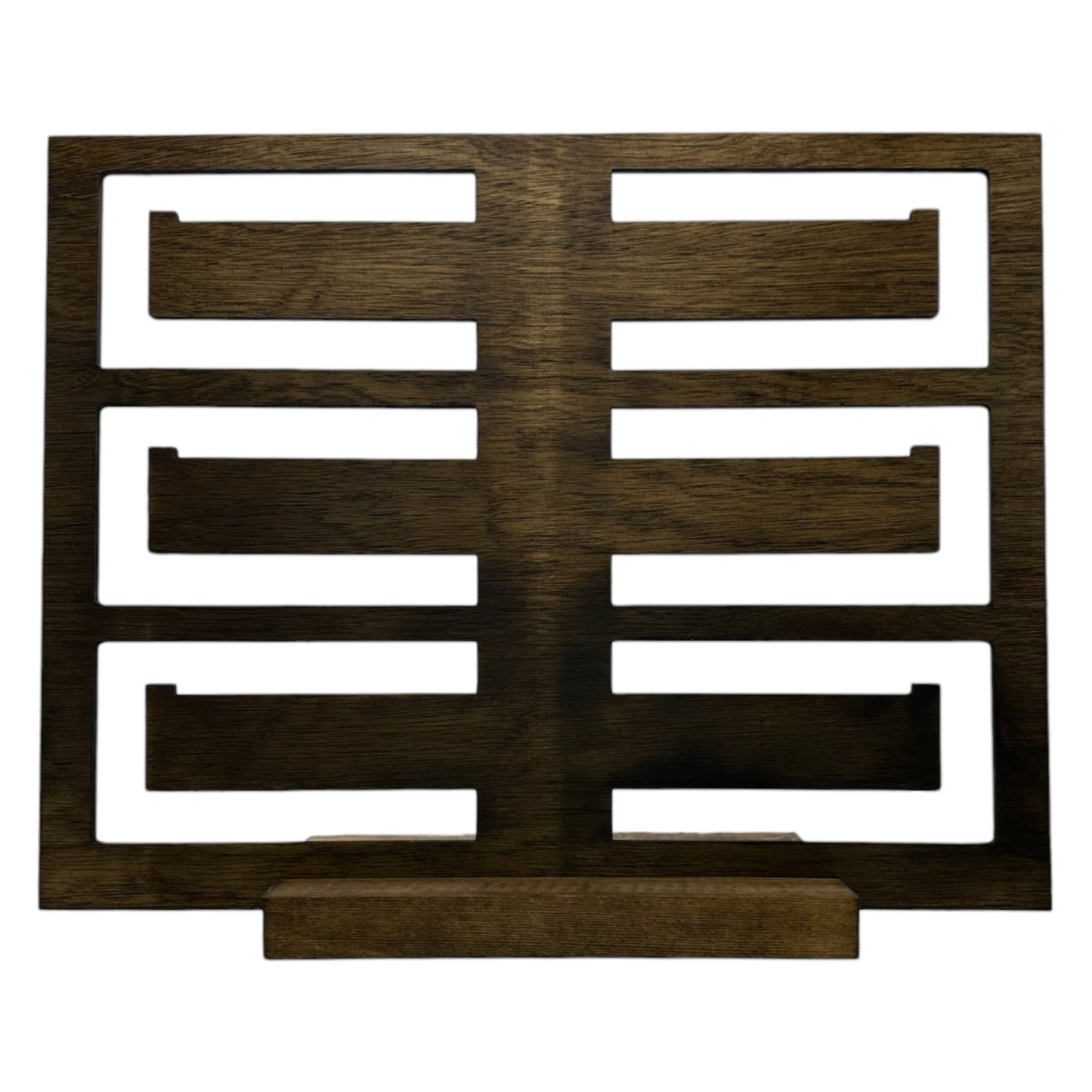 Multi arm plywood bracelet display