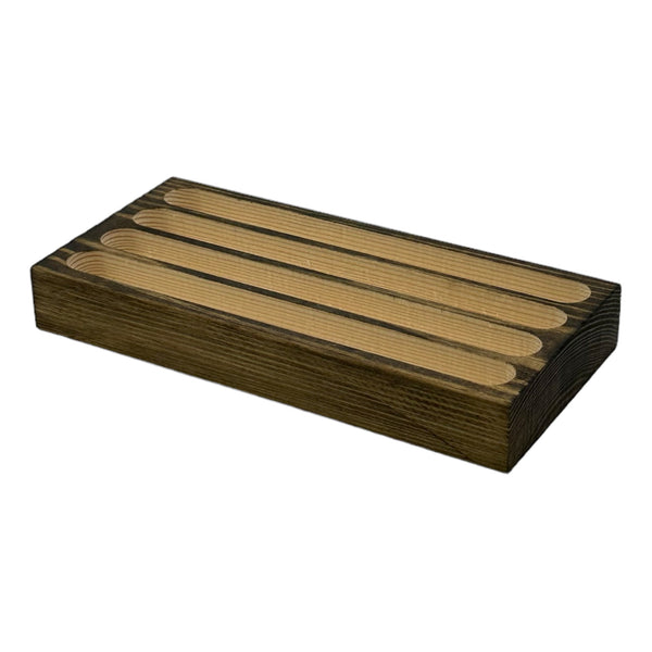 Wide Ring Display dark brown