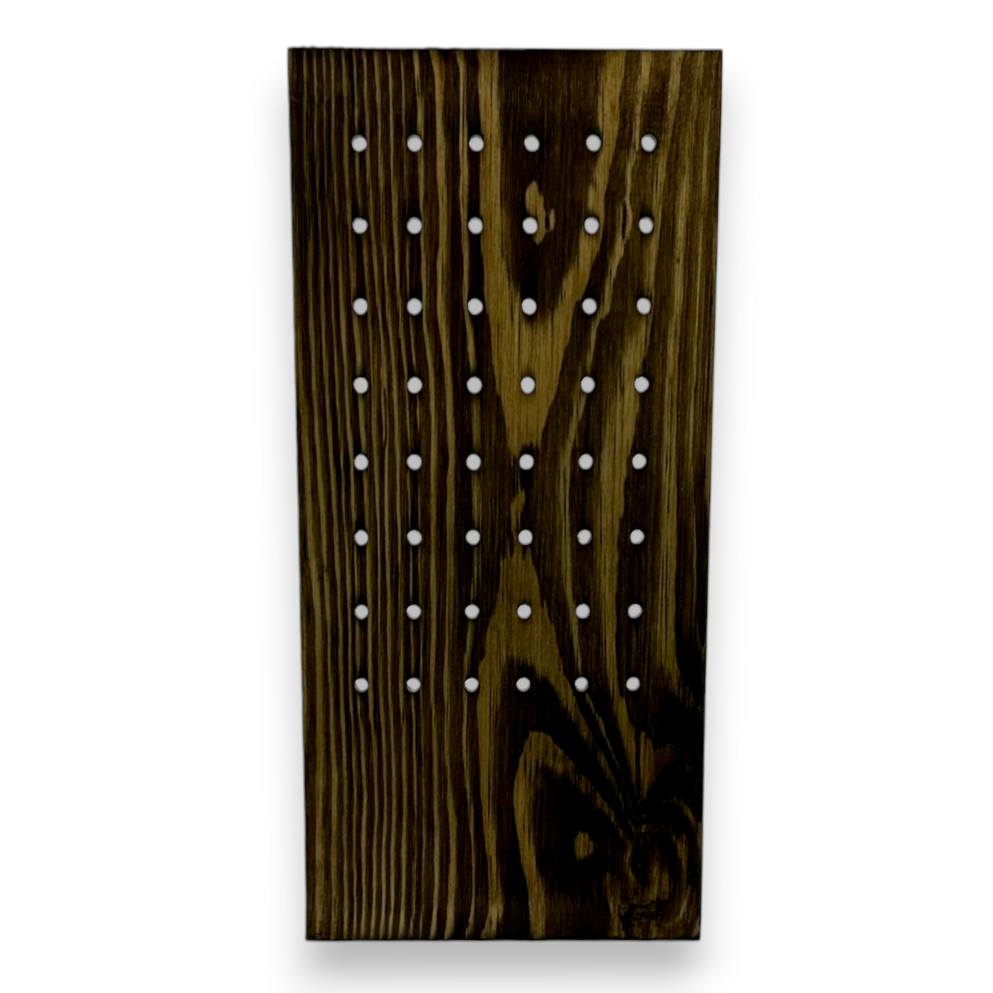 Solid Wooden Stud Earring Storage front
