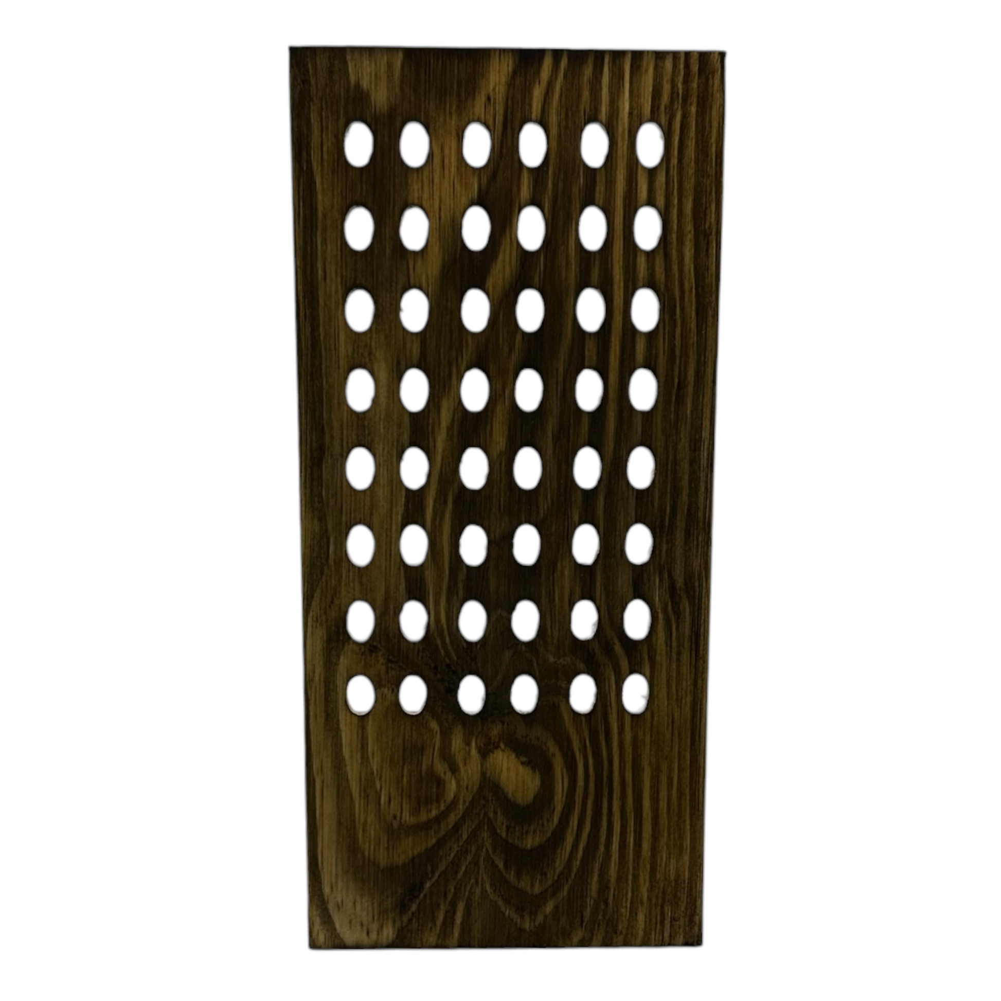 Solid Wooden Drop Earring Storage front