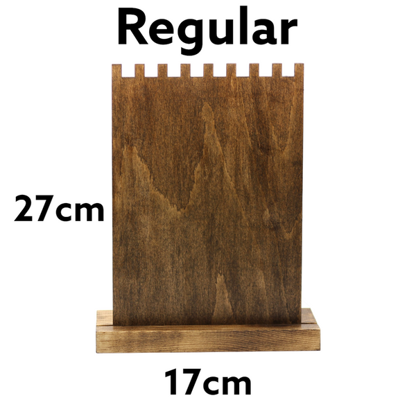 plywood necklace display regular size