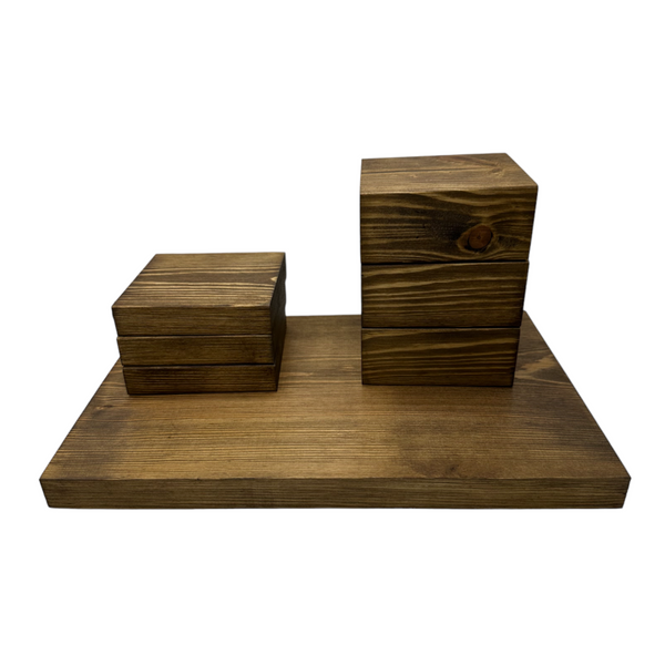 Wooden Display 7 Piece Set