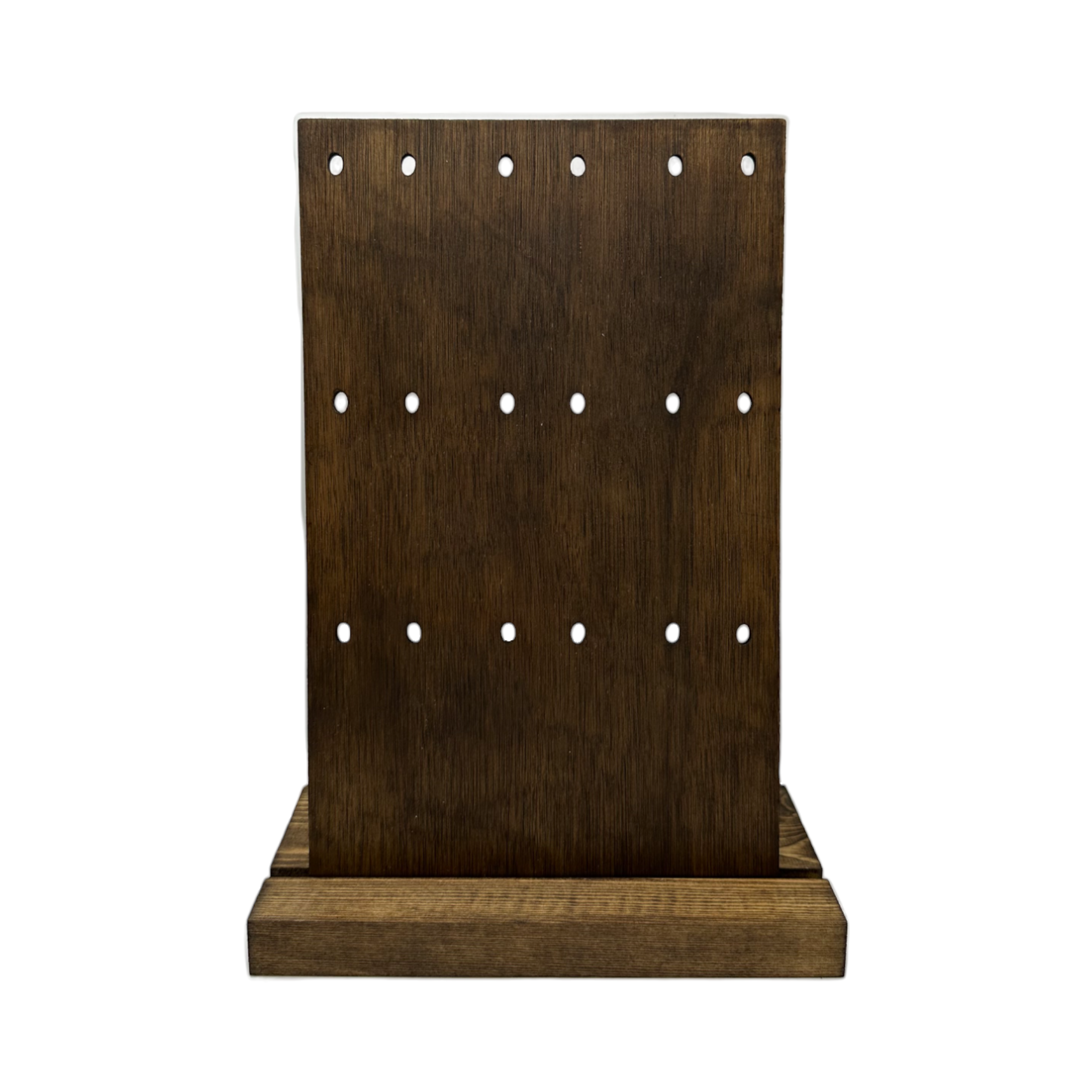 plywood drop earring display