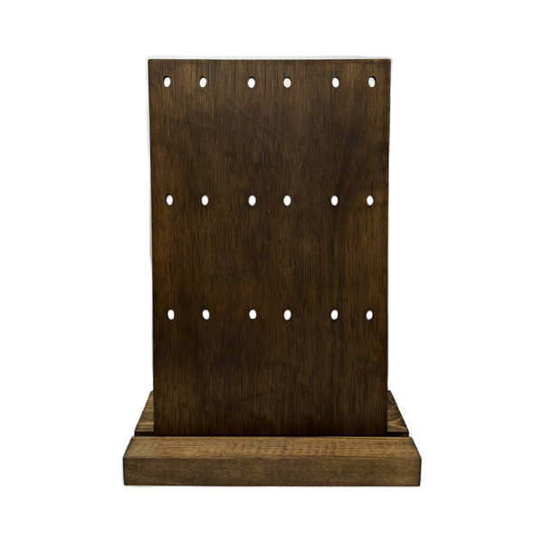plywood drop earring display