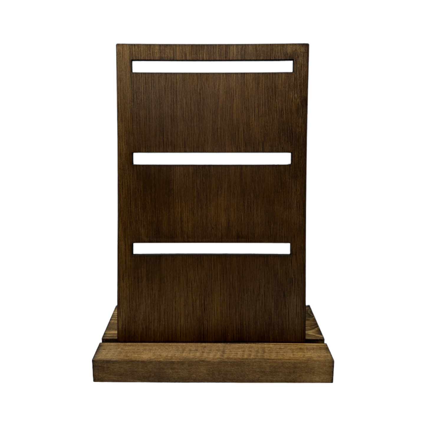 plywood drop earring display