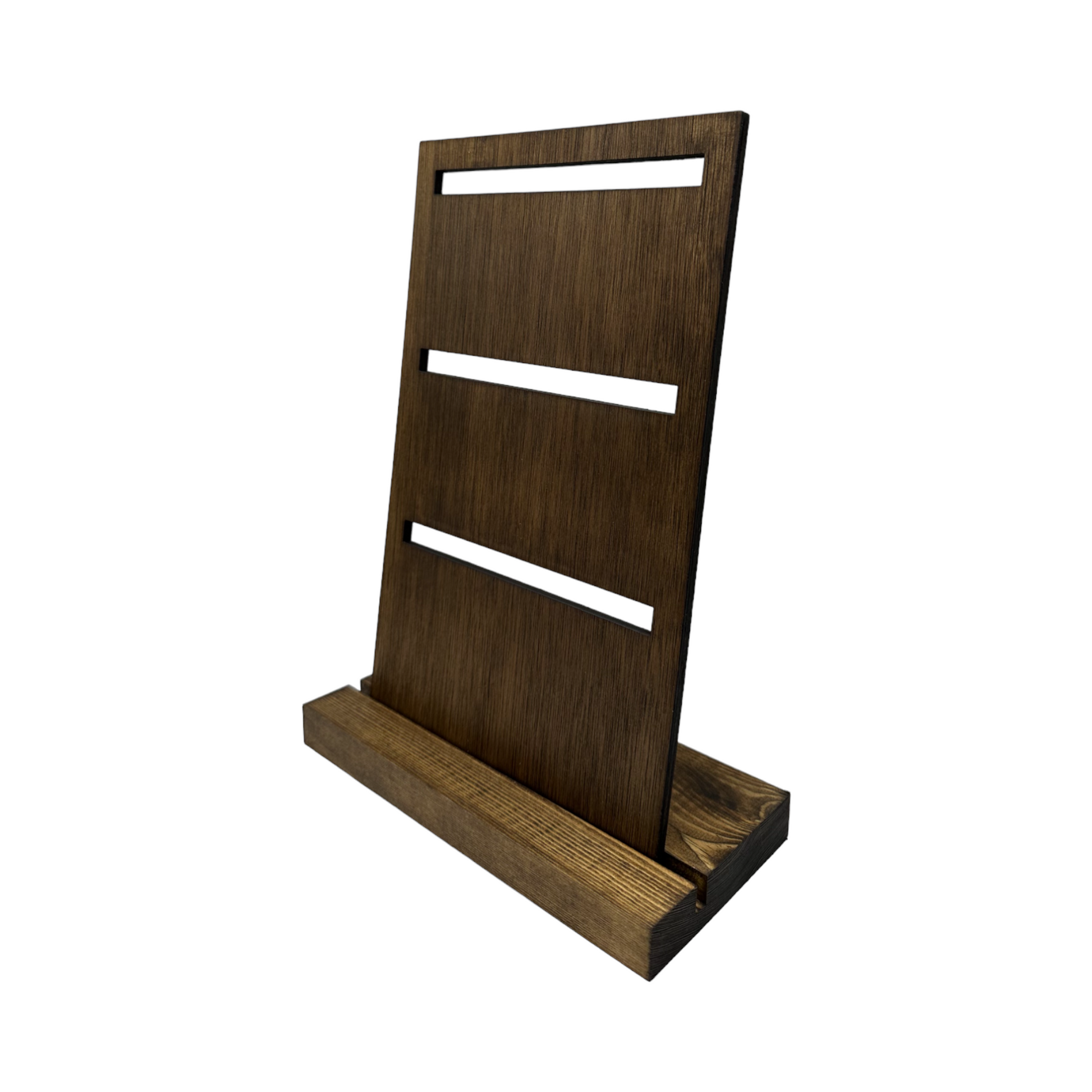 plywood drop earring display