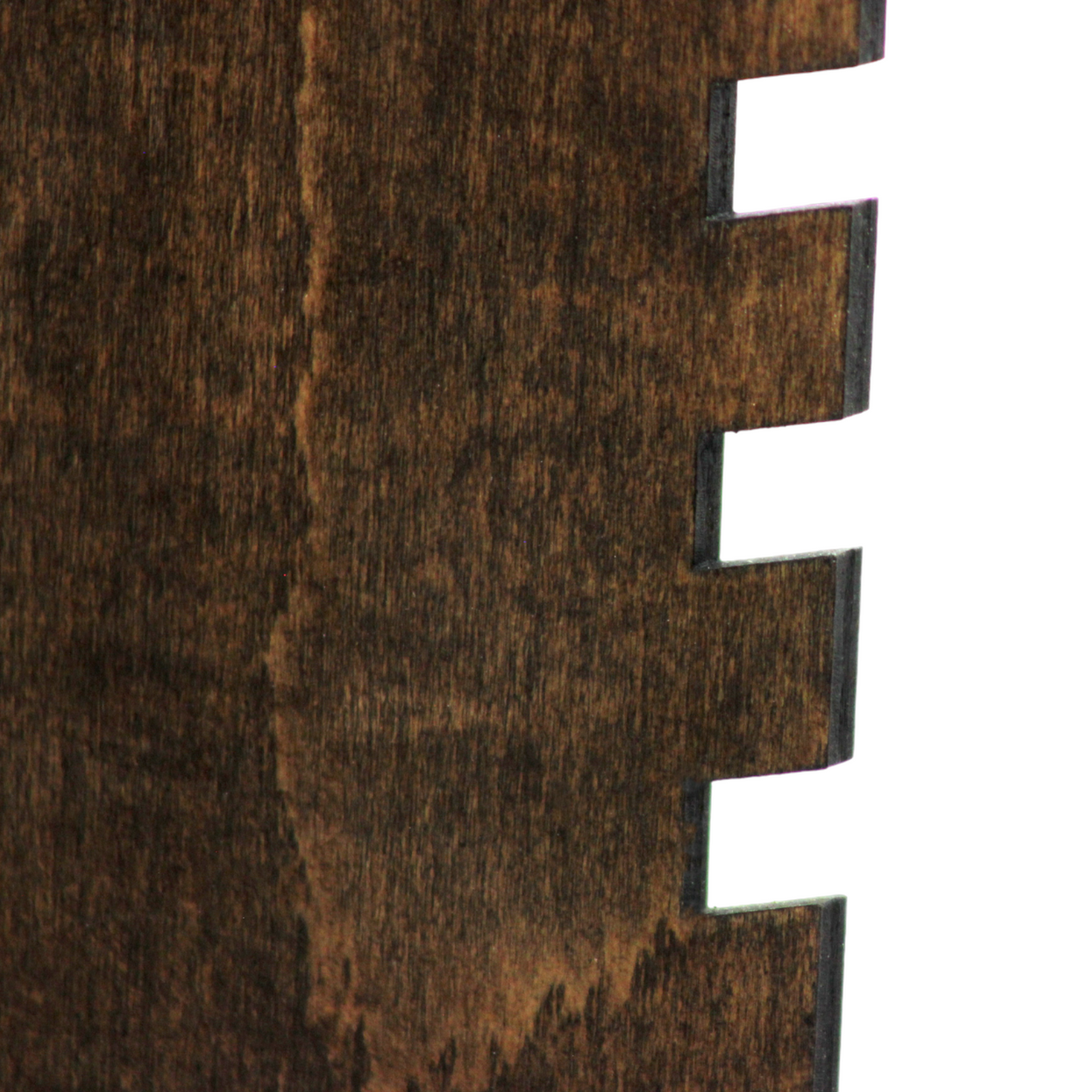 plywood choker necklace display