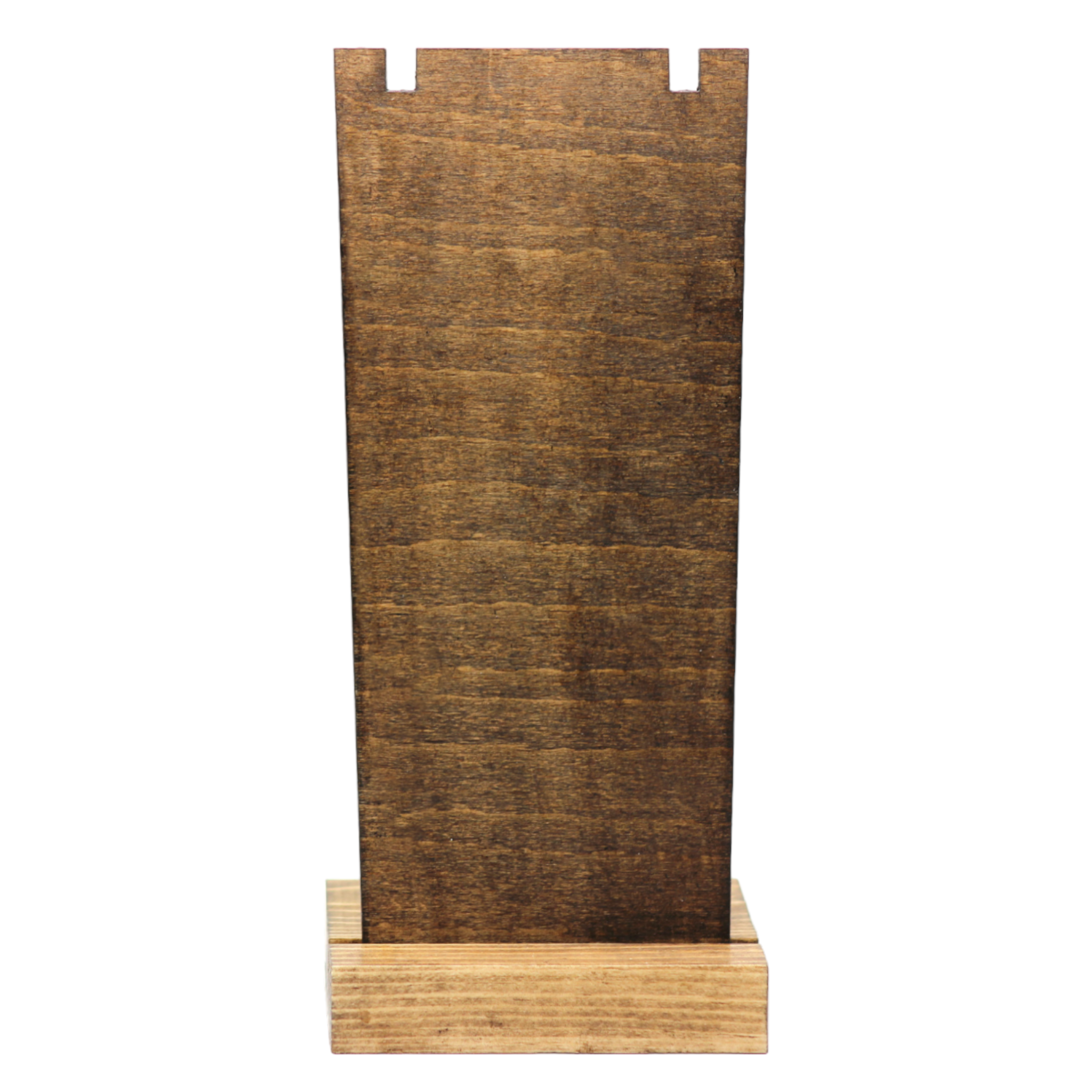 V Shaped ply Necklace Display 
