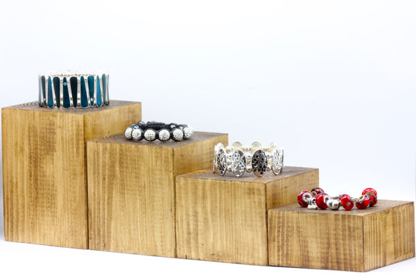 wooden blocks set of 4