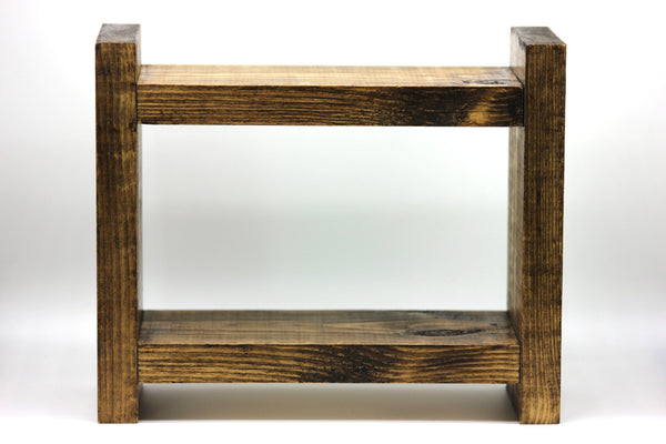 Two tier mini shelf for displaying products